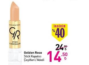 Golden Rose Stick Kapatıcı Çeşitleri / Adedi image