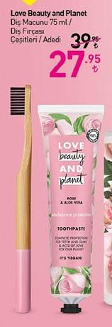 Love Beauty and Planet Diş Macunu 75 ml / Diş Fırçası Çeşitleri / Adedi image