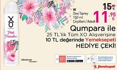 W Deo Sprey 150 ml Çeşitleri  / Adedi image