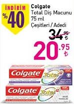 Colgate Total Diş Macunu 75 ml Çeşitleri / Adedi image