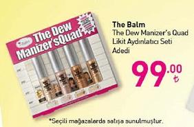 The Balm The Dew Manizer's Quad Likit Aydınlatıcı Seti image