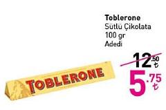 Toblerone Sütlü Çikolata 100 gr image