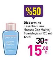 Diadermine Essential Hassas Göz Makyaj Temizleyicisi 125 ml image