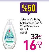 Johnson's Baby Cottontouch Saç & Vücut Şampuanı 300 ml image