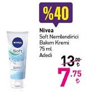 Nivea Soft Nemlendirici Bakım Kremi 75 ml image