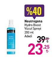 Neutrogena Hydro Boost Vücut Spreyi 200 ml image