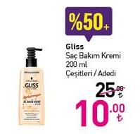 Gliss Saç Bakım Kremi 200 ml Çeşitleri / Adedi image