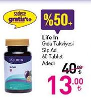 Life In Gıda Takviyesi Slp Ad 60 Tablet image