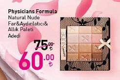 Physicians Formula Natural Nude Far&Aydınlatıcı&Allık Paleti image