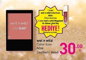 Wet n Wild Color Icon Allık Çeşitleri / Adedi image