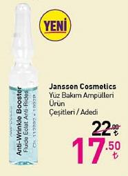 Janssen Cosmetics Yüz Bakım Ampülleri Ürün Çeşitleri / Adedi image