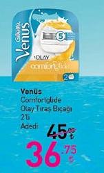 Gillette Venüs Comfortglide Olay Tıraş Bıçağı 2'li image