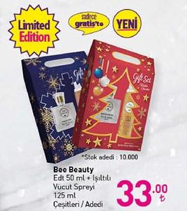 Bee Beauty Edt 50 ml + Işıltılı Vücut Spreyi 125 ml Çeşitleri / Adedi image