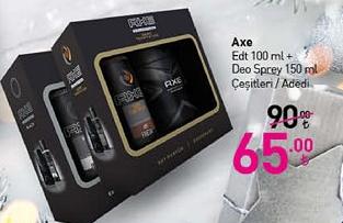 Axe Edt 100 ml + Deo Sprey 150 ml Çeşitleri / Adedi image