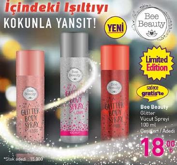 Bee Beauty Glitter Vücut Spreyi 100 ml Çeşitleri / Adedi image