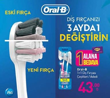 Oral-B 1+1 Diş Fırçası Çeşitleri / Adedi image