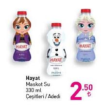 Hayat Maskot Su 330 ml Çeşitleri / Adedi image