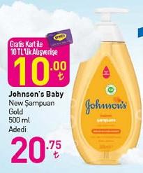 Johnson's Baby New Şampuan Gold 500 ml image