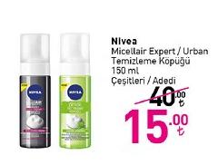 Nivea Micellair Expert / Urban Temizleme Köpüğü 150 ml Çeşitleri / Adedi image