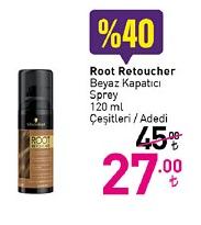 Root Retoucher Beyaz Kapatıcı Sprey 120 ml Çeşitleri / Adedi image