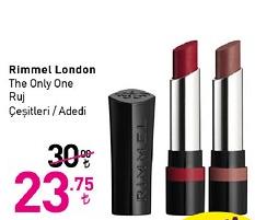 Rimmel London The Only One Ruj Çeşitleri / Adedi image