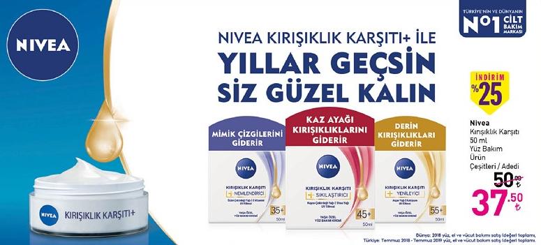 Nivea Kırışıklık Karşıtı 50 ml Yüz Bakım Ürün Çeşitleri / Adedi image