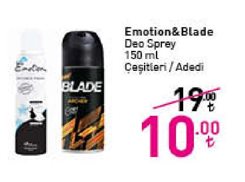 Emotion&Blade DEo Sprey 15 ml Çeşitleri image