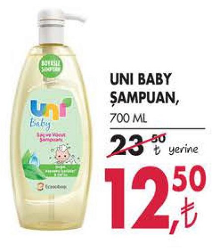 Uni Baby Şampuan 700 ml image