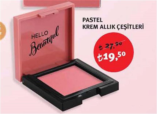 Pastel Krem Allık Çeşitleri/Adet image