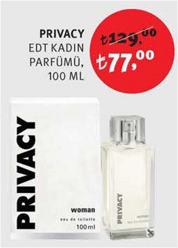 Privacy Edt Kadın Parfümü 100 ml image