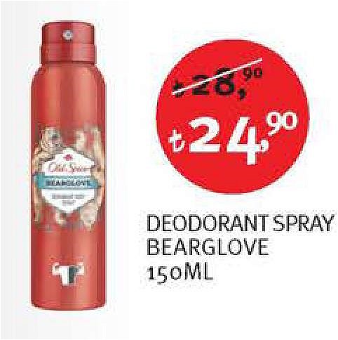 Old Spice Deodorant Spray Bearglove 150 ml image