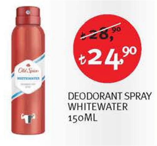 Old Spice Deodorant Spray Whitewater 150 ml image