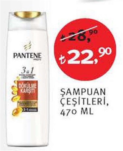 Pantene Şampuan Çeşitleri 470 ml image