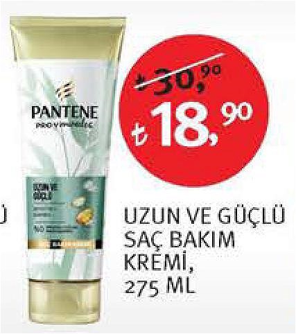 Pantene Uzun ve Güçlü Saç Bakım Kremi 275 ml image