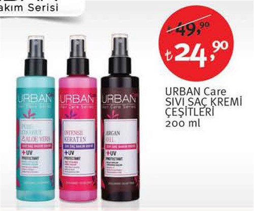 Urban Care Sıvı Saç Kremi Çeşitleri 200 ml image