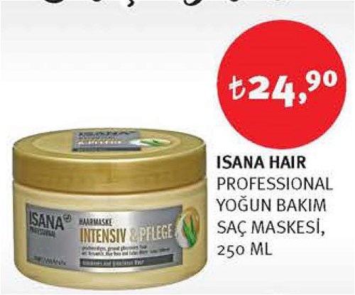 Isana Hair Professional Yoğun Bakım Saç Maskesi 250 ml image