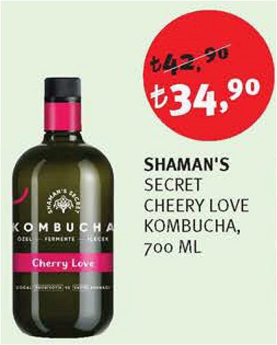 Shaman's Secret Cheery Love Kombucha 700 ml image