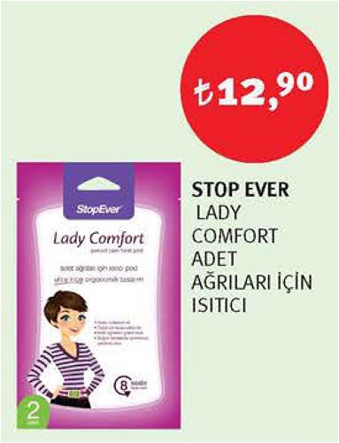 Stop Ever Lady Comfort Adet Ağrıları için Isıtıcı image