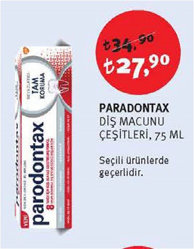 Paradontax Diş Macunu Çeşitleri 75 ml image