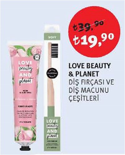 Love Beauty&Planet Diş Fırçası ve Diş Macunu Çeşitleri/Adet image