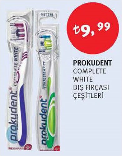 Prokudent Complete White Diş Fırçası Çeşitleri/Adet image