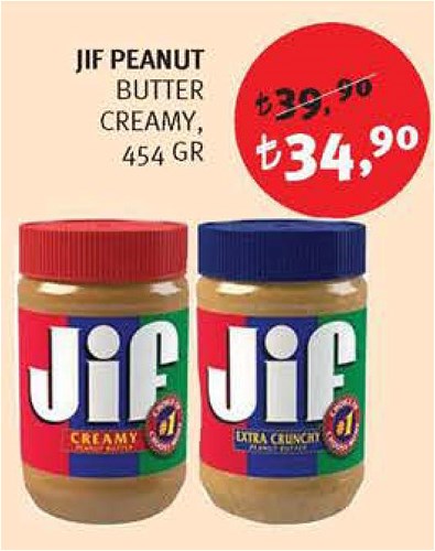 Jif Peanut Butter Creamy 454 gr image