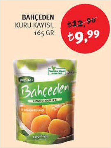 Bahçeden Kuru Kayısı 165 gr image