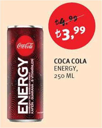 Coca Cola Energy 250 ml image