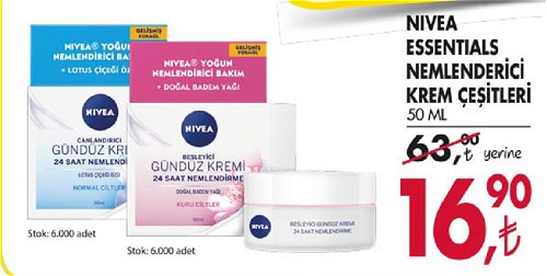 Nivea Essentials Nemlendirici Krem Çeşitleri 50 Ml image