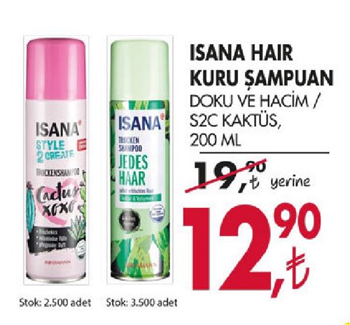 Isana Hair Kuru Şampuan 200Ml image