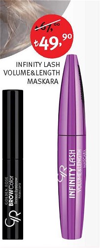 Golden Rose Infinity Lash Volume&Length Maskara  image