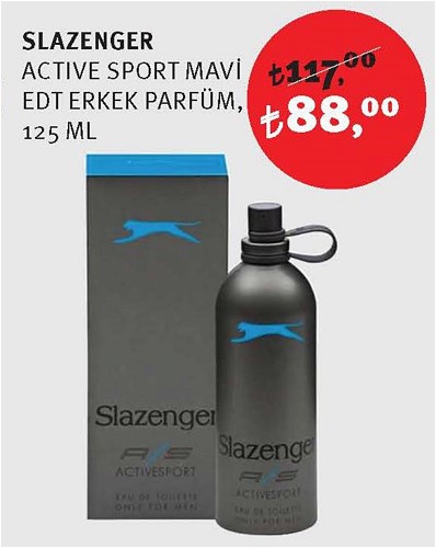 Slazenger Active Sport Mavi Edt Erkek Parfüm 125 Ml image