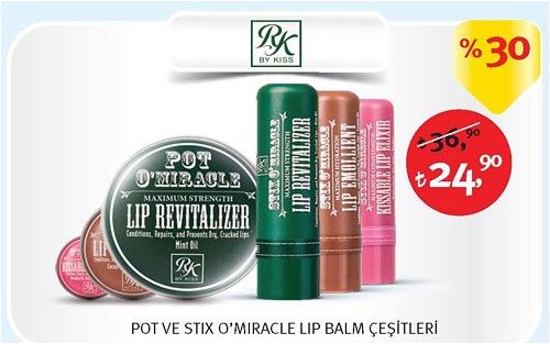 Ruby Kisses Pot ve Stix O'Miracle Lip Balm Çeşitleri image