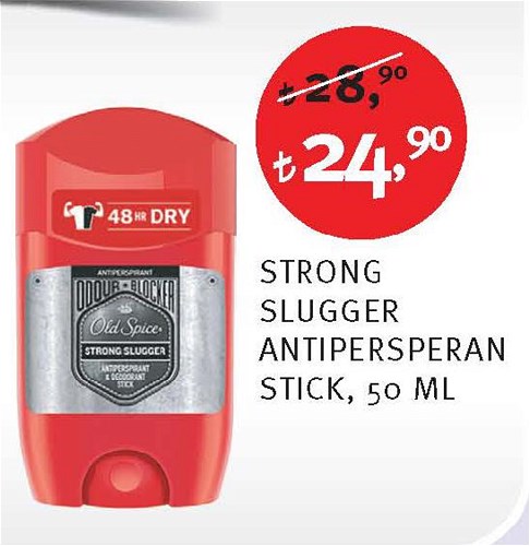 Old Spice Strong Slugger Antipersperan Stick 50 Ml image